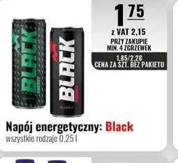 Eurocash Napój energetyczny Black oferta