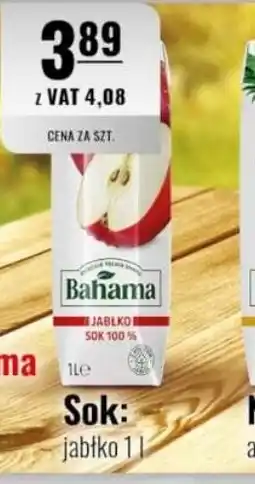 Eurocash Sok Bahama jabłko oferta