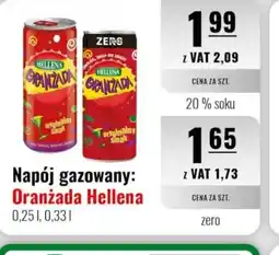 Eurocash Napój gazowany Oranżada Hellena oferta