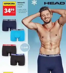 Biedronka Bokserki męskie Head oferta