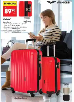 Biedronka Walizka Wings oferta