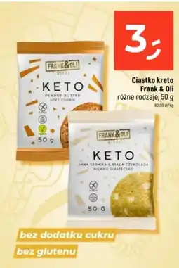 Dealz Ciastka bez cukru Frank & Oli oferta