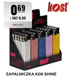 Eurocash Kost Zapalniczka K06 Shine oferta