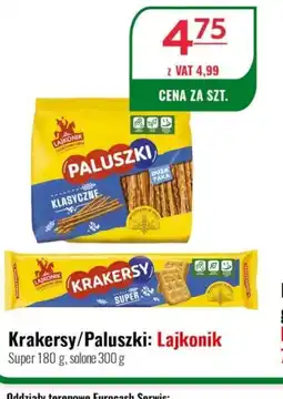 Eurocash Krakersy/Paluszki Lajkonik oferta