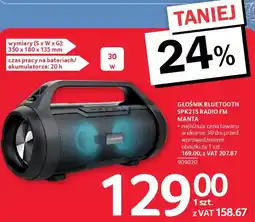 Selgros Manta Głośnik Bluetooth SPK215 oferta