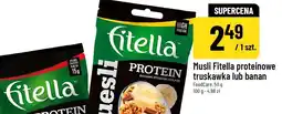 Polomarket Musli Fitella proteinowe truskawka lub banan oferta