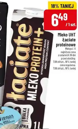 Polomarket Mleko UHT Łaciate proteinowe oferta