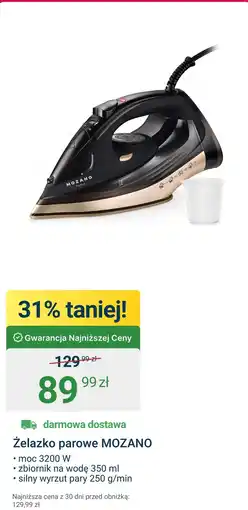 ERLI Żelazko Mozano oferta