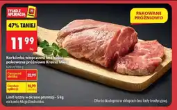 Biedronka Karkówka wieprzowa bez kości pakowana próżniowo oferta
