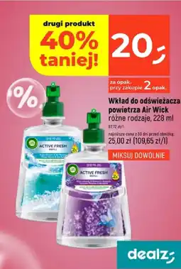 Dealz Air Wick Wkład do odświeżacza powietrza oferta