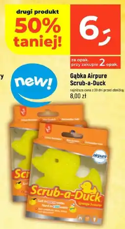 Dealz Gąbka Airpure Scrub-a-Duck oferta