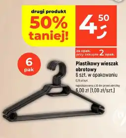 Dealz Plastikowy wieszak obrotowy oferta