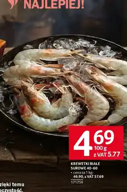 Selgros Krewetki Białe oferta