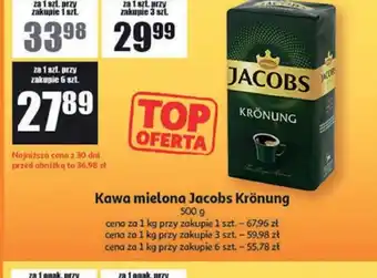 Kawa mielona Jacobs Krönung