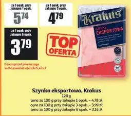 Auchan Szynka eksportowa Krakus oferta