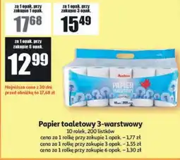 Auchan Auchan Papier toaletowy 3-warstwowy oferta