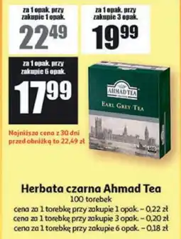 Auchan Herbata czarna Ahmad Tea oferta