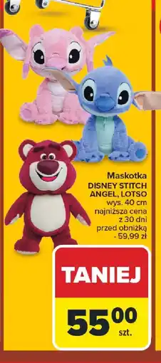 Carrefour Maskotka Disney Stitch Angel oferta