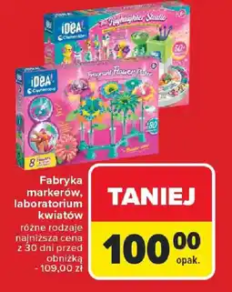 Carrefour iDEA! Fabryka markerów / Laboratorium kwiatów oferta