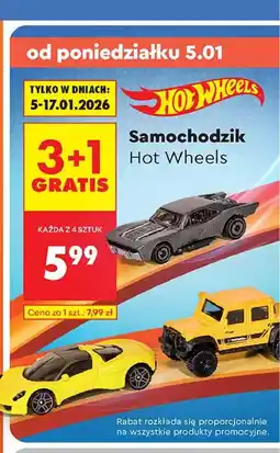Biedronka Samochód Hot Wheels oferta