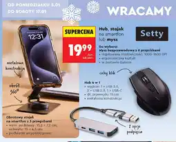 Biedronka Stojak na telefon obrotowy Setty oferta