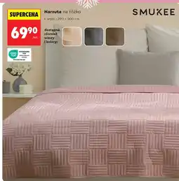 Biedronka Narzuta na łóżko 200 x 220 cm Smukee oferta