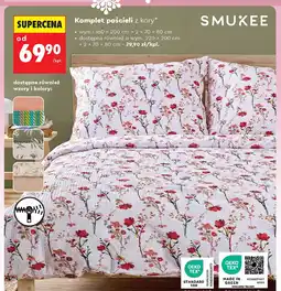 Biedronka Komplet pościeli z kory 220 x 200 cm + 2 70 80 Smukee oferta