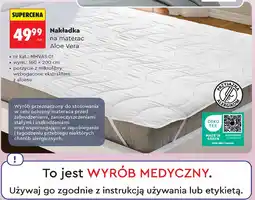 Biedronka Nakładka na materac aloe vera 160 x 200 cm oferta