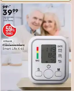 Biedronka Ciśnieniomierz smart life Extralink oferta