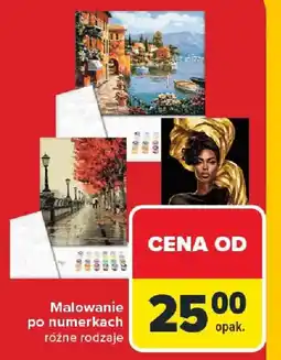 Carrefour Malowanie po numerkach oferta