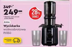 Biedronka Wyciskarka wolnoobrotowa pj350 Eldom oferta
