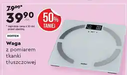 Biedronka Waga łazienkowa z pomiarem tkanki tłuszczowej Hoffen oferta