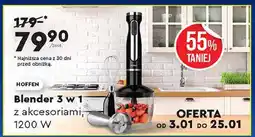 Biedronka Blender 1200w Hoffen oferta