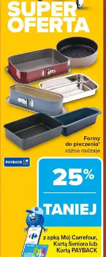 Carrefour Formy do pieczenia oferta
