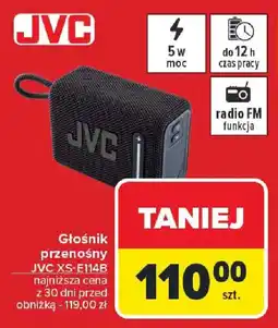 Carrefour JVC Głośnik przenośny oferta