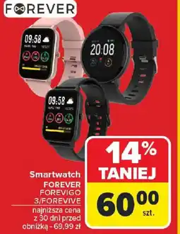 Carrefour Forever Smartwatch Forevigo 3/Forevive oferta