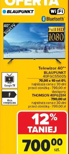Carrefour Blaupunkt Telewizor 40'' oferta