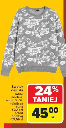 Carrefour Sweter damski oferta