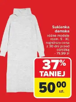 Carrefour Sukienka damska oferta