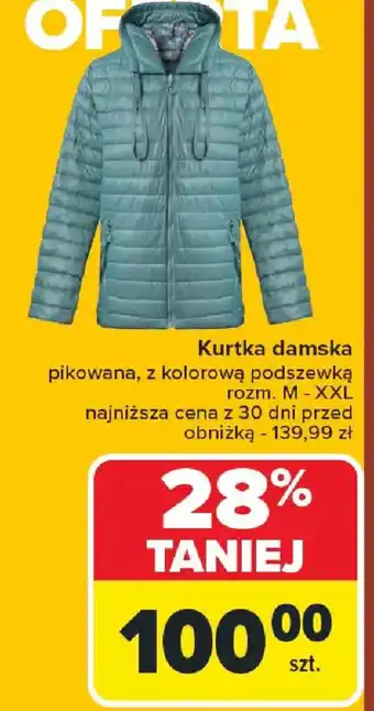 Carrefour Kurtka damska oferta