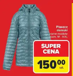 Carrefour Płaszcz damski oferta