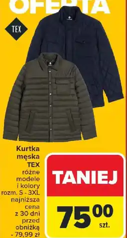 Carrefour Kurtka męska TEX oferta