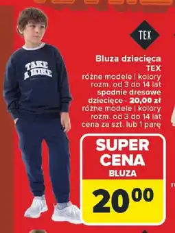 Carrefour Bluza dziecięca TEX oferta