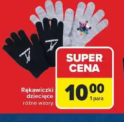 Carrefour Rękawiczki dziecięce oferta
