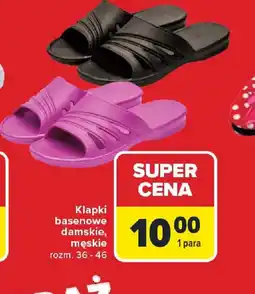 Carrefour Klapki basenowe oferta