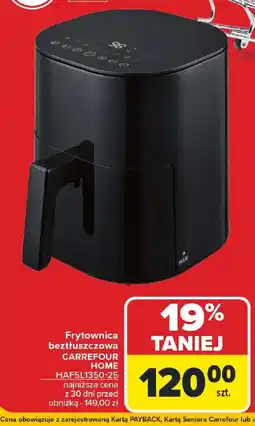 Carrefour Carrefour Home Frytownica beztłuszczowa oferta