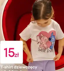 Pepco T-shirt dziewczęcy Lilo&Stitch oferta