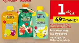 Auchan Auchan Mus owocowy oferta