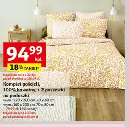 Auchan Komplet pościeli oferta