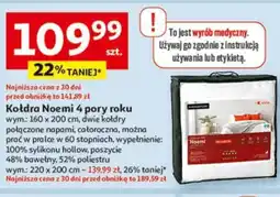 Auchan Kołdra Noemi 4 pory roku oferta
